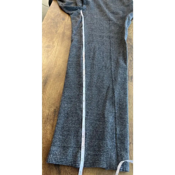 J.Jill Womens L Black/White Ponte Slim Leg Pull on Career Wear FLAW - Picture 11 of 13